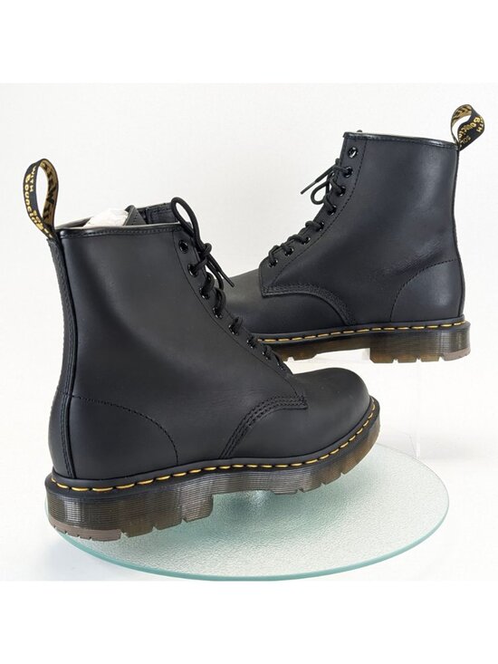 Dr. Doc Martens 1460 SR Mens Sz 12 Black Leather Steel Toe Slip Resistant Boots main image 15